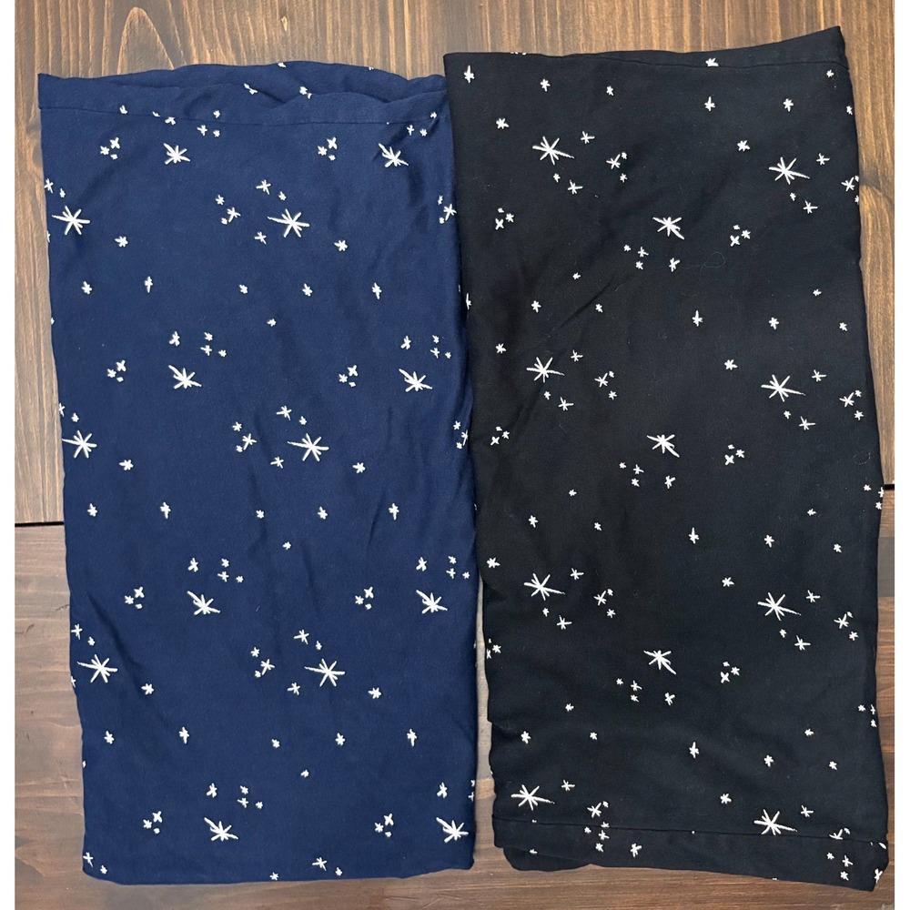 Snoo Happiest Baby Sheet set Of 2 Fitted for Snoo Mattress Black Navy Galaxy
